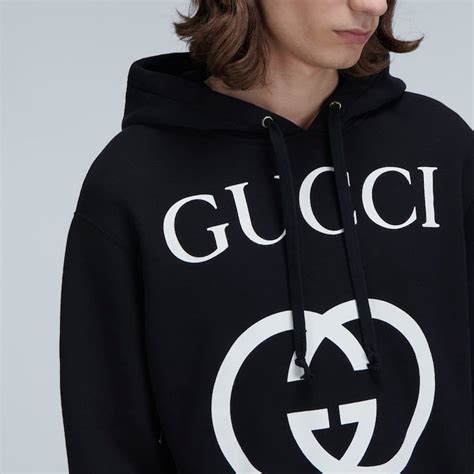 gucci men's sweatshirt replica|How To Spot Fake Gucci Interlocking G Hoodie .